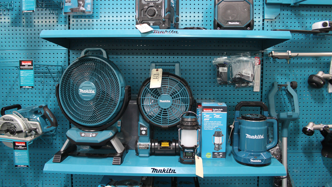 Some Makita fans.